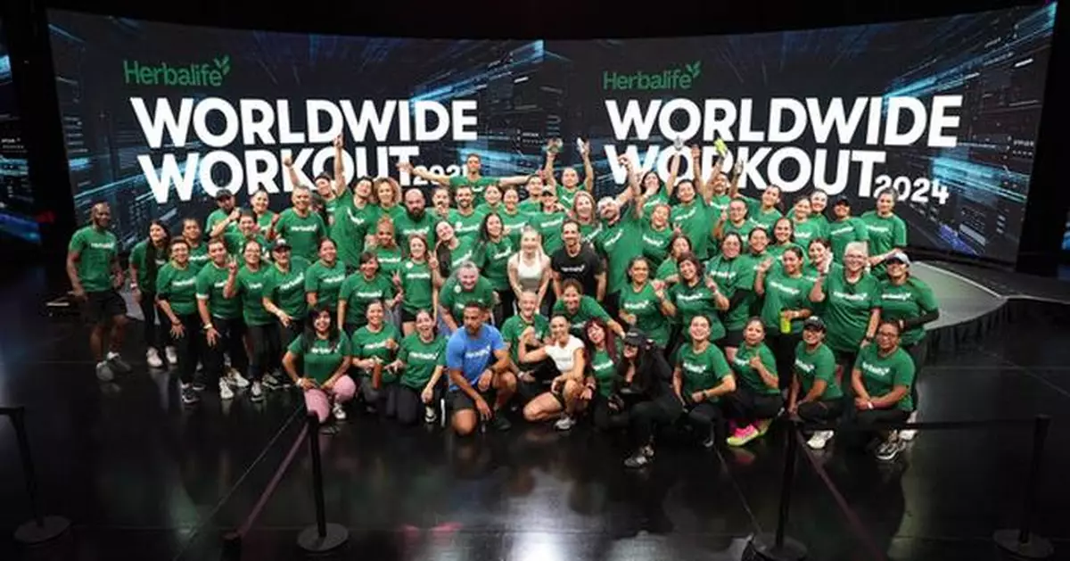 Herbalife Sets GUINNESS WORLD RECORDS™ Title with 2024 Worldwide Workout