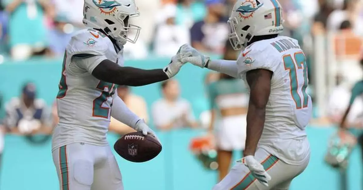 Dolphins try to continue their surge as they visit the Packers on Thanksgiving night