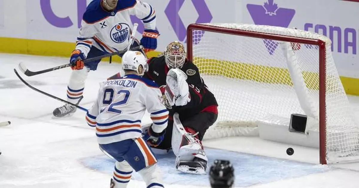 McDavid has 2 goals and an assist to lead the Oilers to a 5-2 win over the Senators