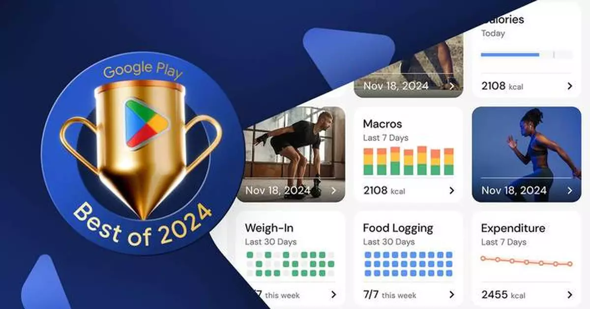 MacroFactor Wins Google Play Best of 2024 Award