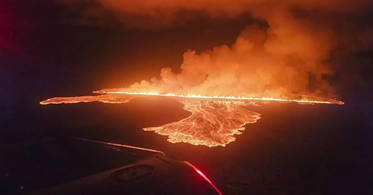 Volcano on Iceland's Reykjanes Peninsula erupts for the 7th time in a year