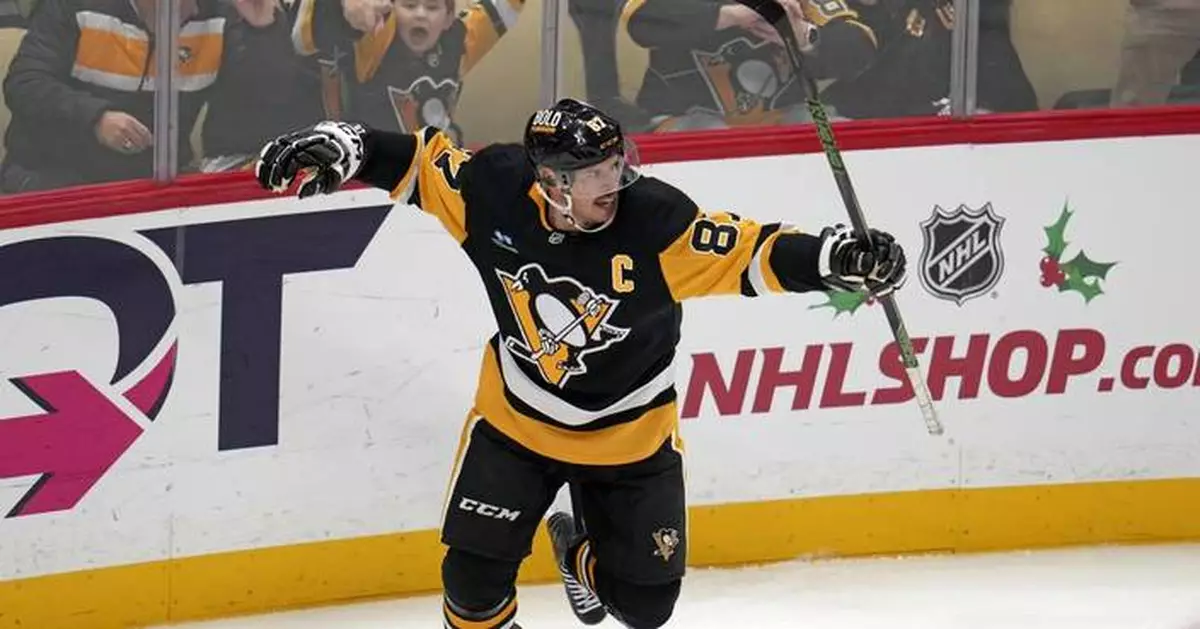 Penguins' Crosby scores 600th NHL goal