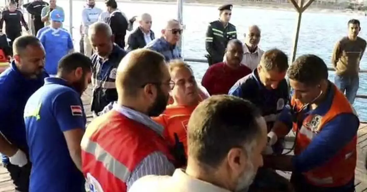 5 more have been rescued after tourist yacht sank in Egypt's Red Sea