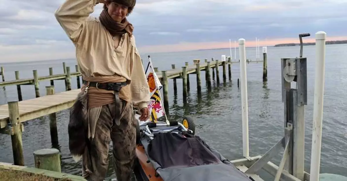 Canoeist is paddling the 6,000-mile Great Loop out of gratitude for life