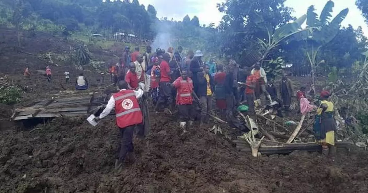 Death toll rises to at least 15 after landslides bury 40 homes in eastern Uganda