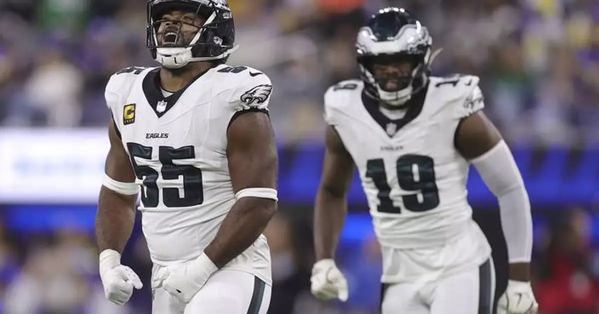 Brandon Graham expects to miss rest of season after tearing triceps in Eagles' win over Rams