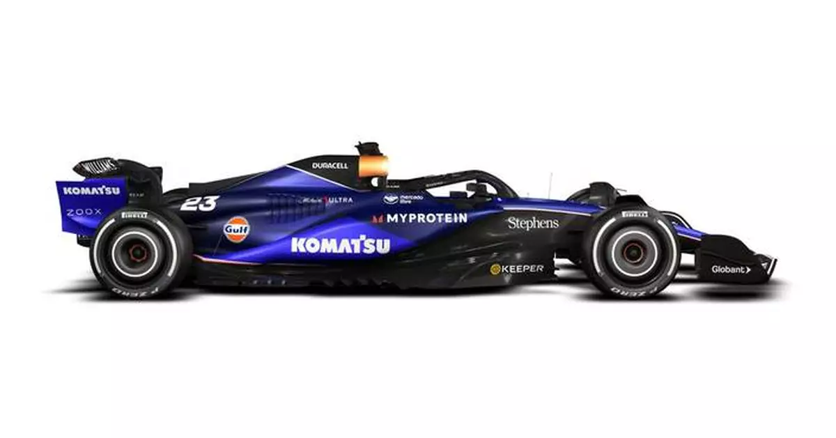 Duracell to Power Williams Racing Into 2025 and Beyond