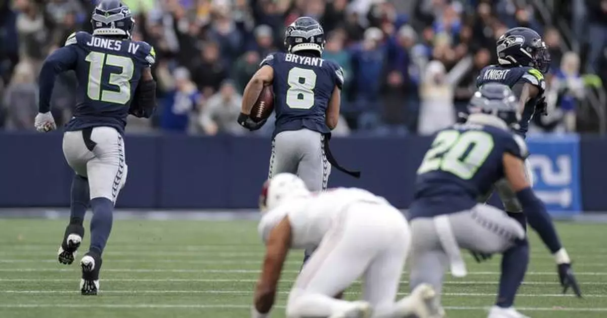 Coby Bryant's pick-6 highlights big day for Seahawks' defense in 16-6 win over Cardinals