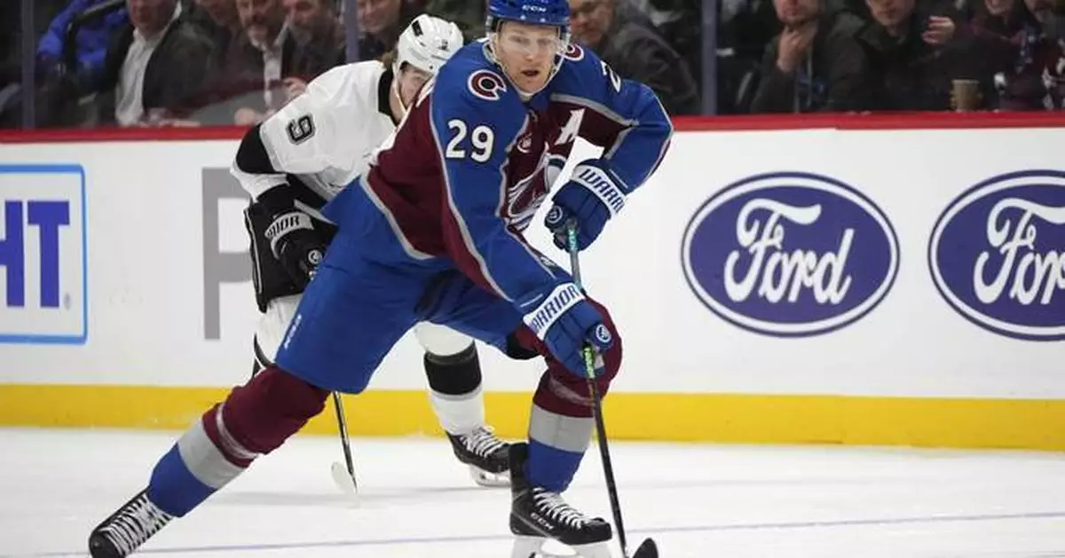 Rantanen has 9th career hat trick, Avalanche beat Kings 4-2