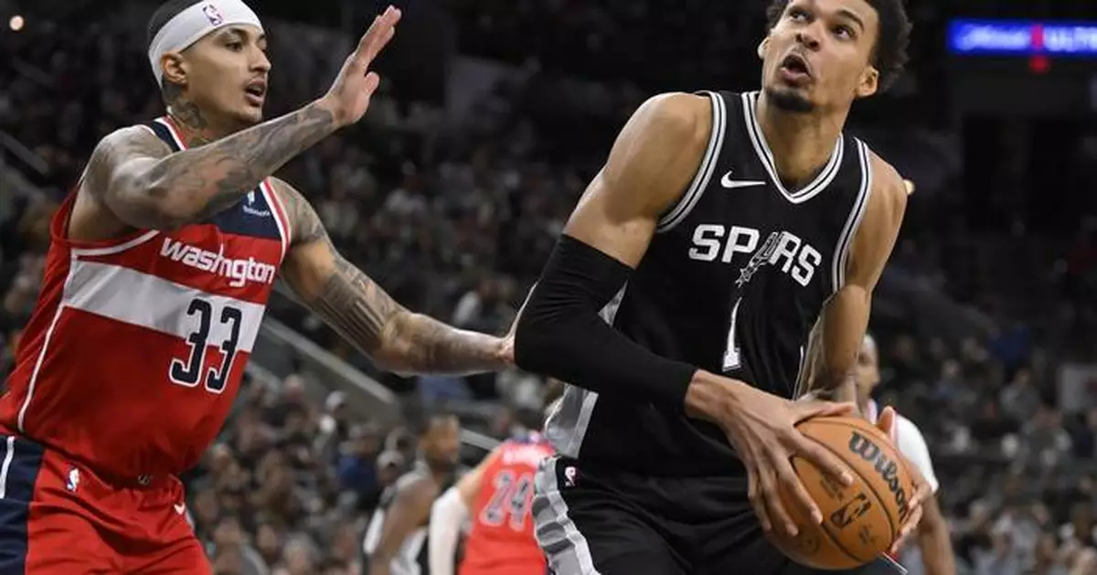 Wembanyama shrugs off 50-point performance that leaves teammates in awe as Spurs top Wizards 139-130