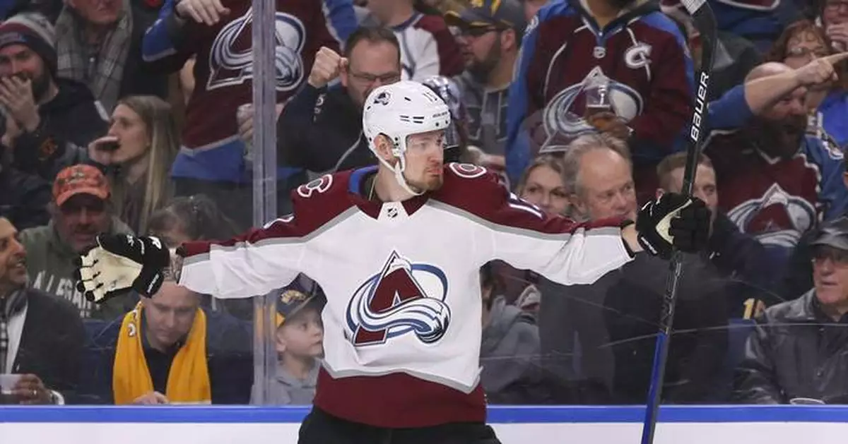 Suspended Avs forward Valeri Nichushkin added to roster, will make season debut against Washington