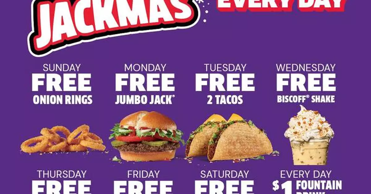 Jackmas is Back: Unwrap 24 Days of FREE Gifts on the Jack App