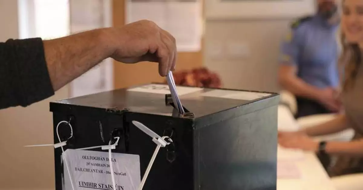 Counting begins in Ireland's election as 3 parties battle for top place