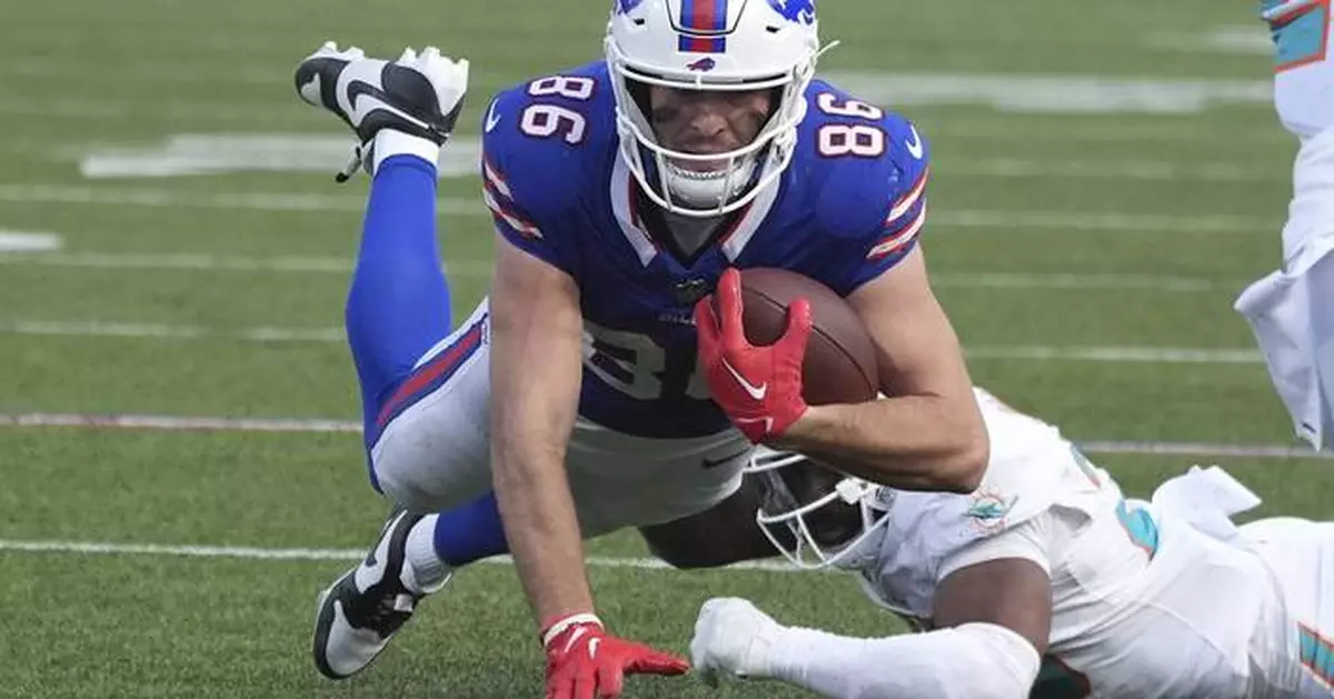 Bills rule out tight end Kincaid from playing against Chiefs, receiver Cooper listed as questionable