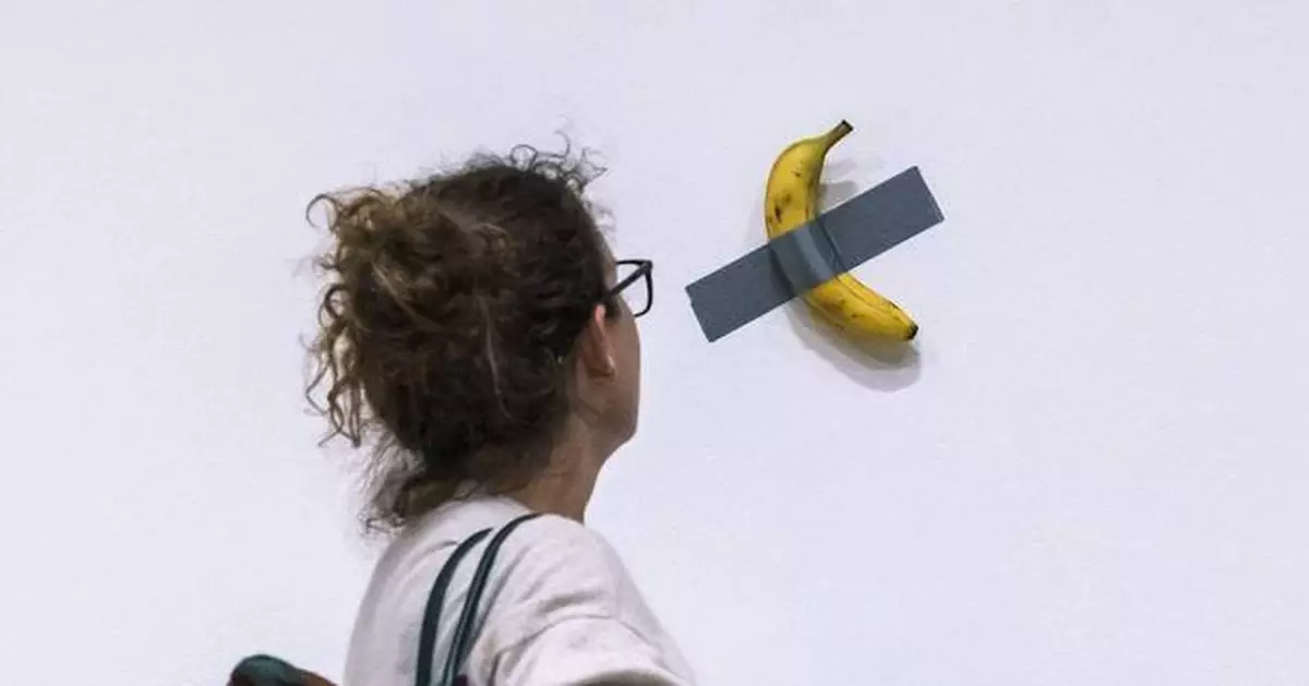 How a viral, duct-taped banana came to be worth $1 million