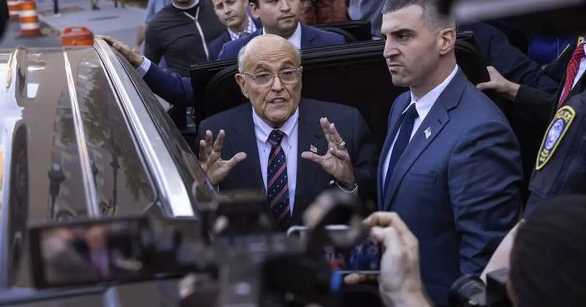 Rudy Giuliani has turned over his luxury watches in defamation case, rep says