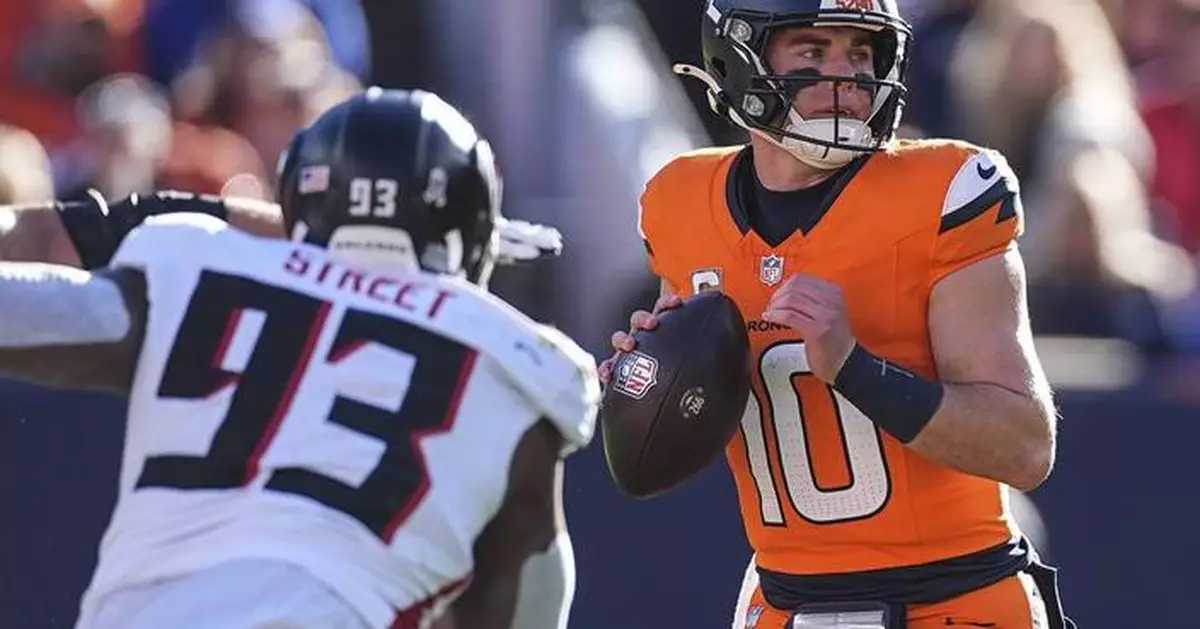 Bo Nix throws 4 touchdown passes and the Broncos roll past the Falcons 38-6