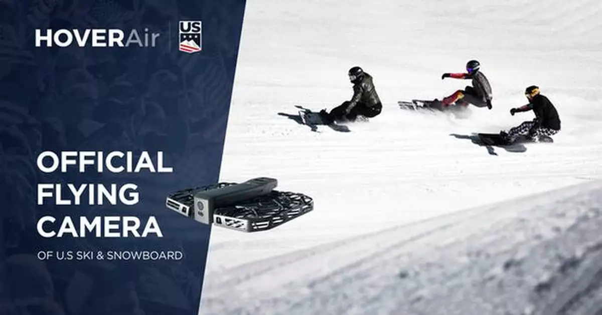 HOVERAir Named Official Flying Camera Partner for U.S. Ski &amp; Snowboard Team