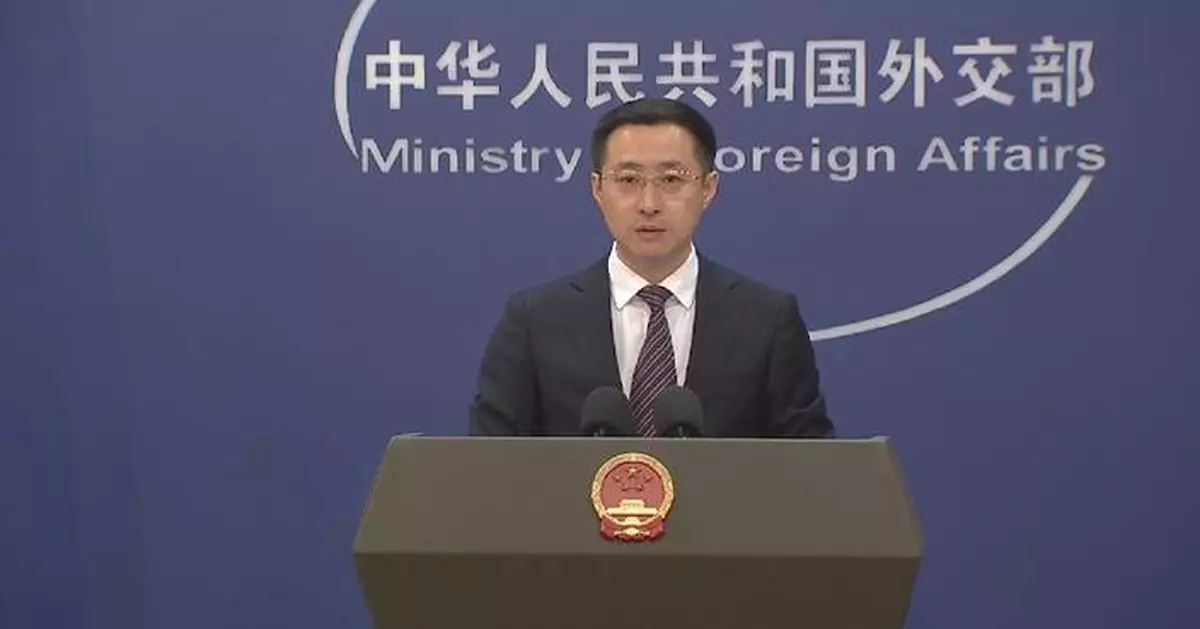 China firmly opposes "Taiwan independence" separatists visiting countries with diplomatic ties with China: spokesman