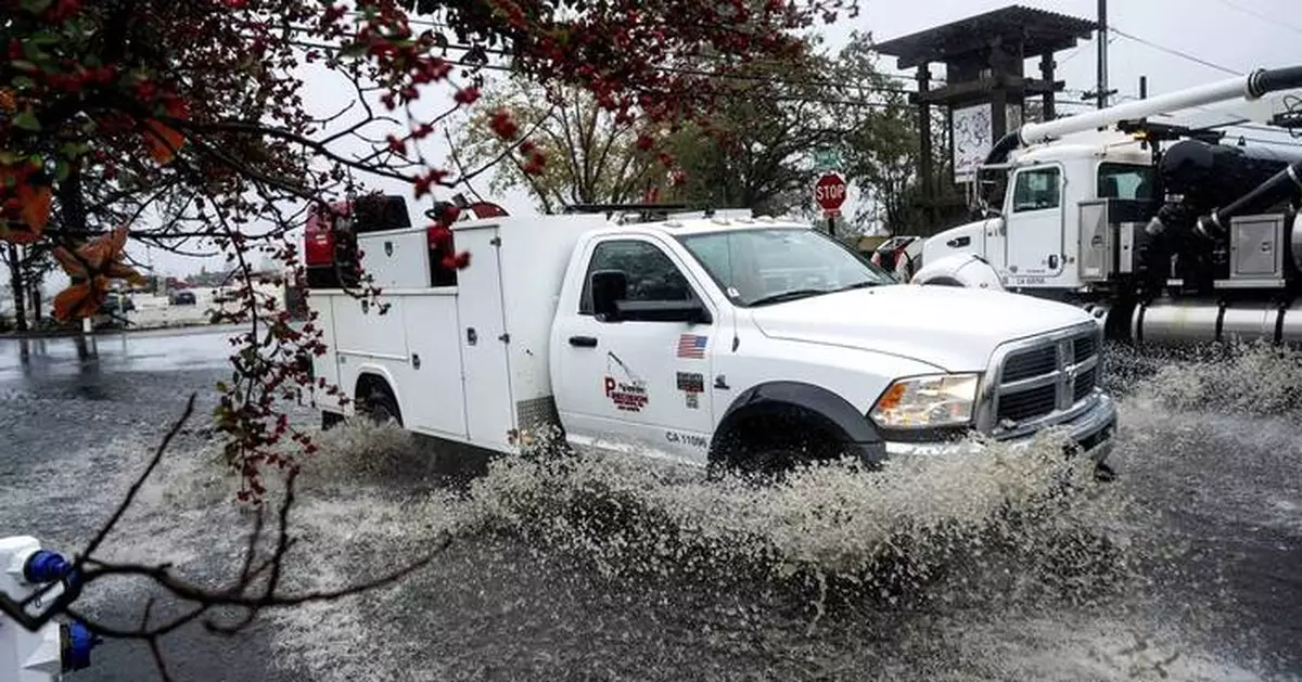 Rain and snow pummel Northern California in latest wave of damaging weather to strike West Coast