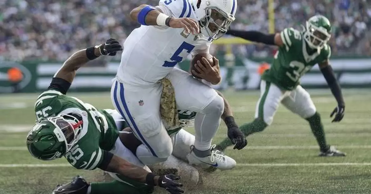 Josh Downs, Anthony Richardson team up to give Colts offense a jolt of energy in win over Jets