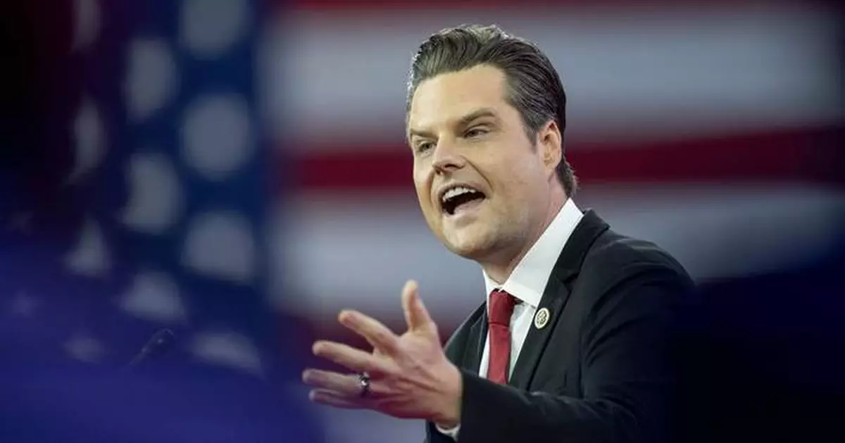 Matt Gaetz says he won't return to Congress next year after withdrawing name for attorney general