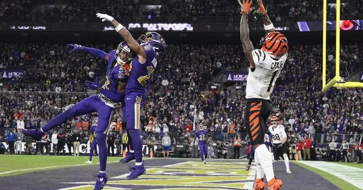 Bengals fritter away another big lead in a second frustrating loss to Ravens