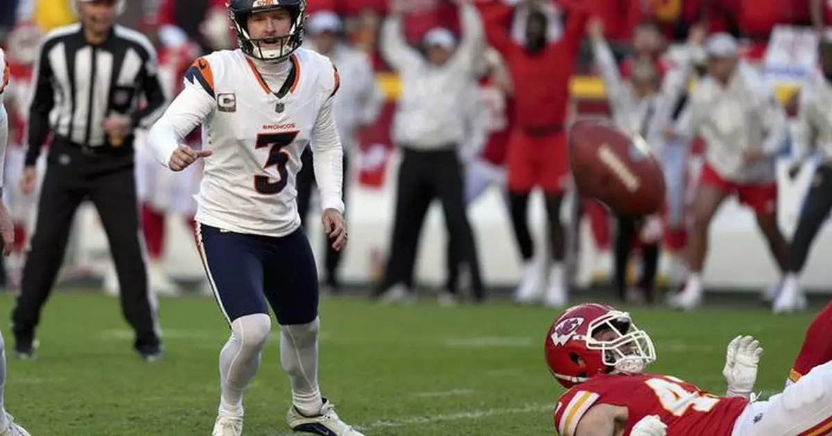 Chiefs block Broncos' potential winner as time expires, hold on for 16-14 win to remain perfect