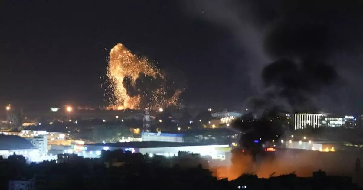 Middle East latest: Large airstrikes hit Beirut suburbs as Israel expands northern Gaza operations