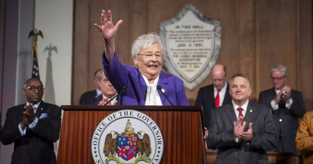 Alabama Gov. Kay Ivey treated for dehydration at campaign rally