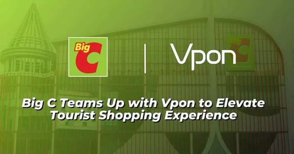 Big C Teams Up with Vpon to Elevate Tourist Shopping Experience