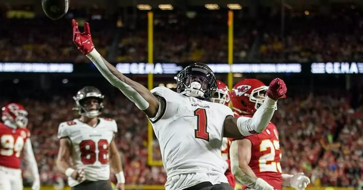 Bucs running back Rachaad White finally gets to step foot in Arrowhead Stadium — and its end zone