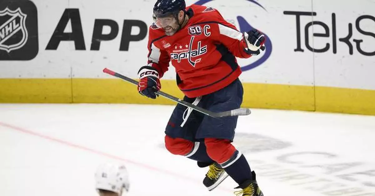 Alex Ovechkin scores his 858th goal and is on pace to break Wayne Gretzky's record this season