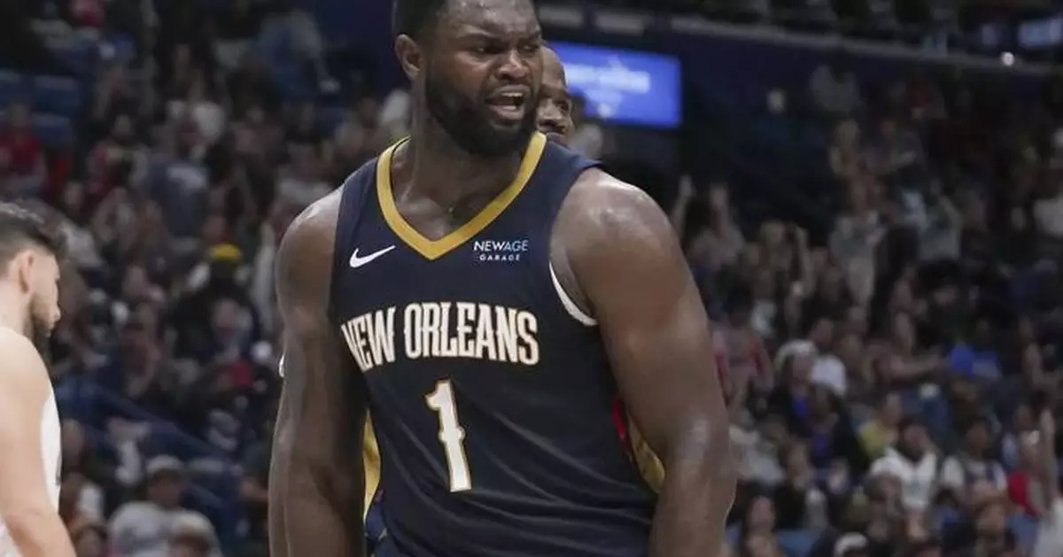 Zion Williamson is out indefinitely with a left hamstring injury, Pelicans say