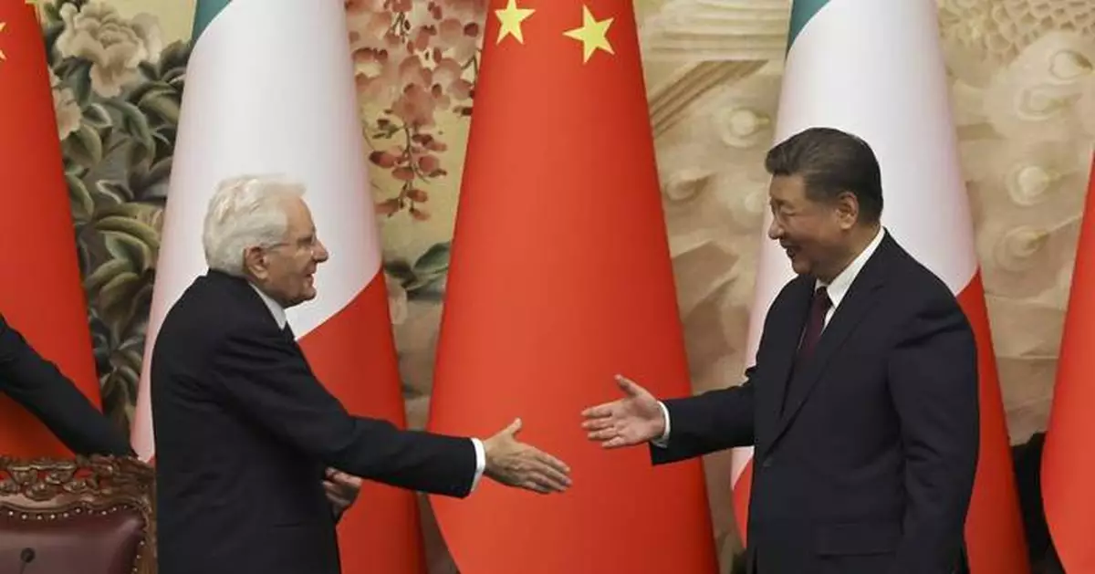 Italian President Mattarella meets Chinese leader Xi in Beijing amid complex ties