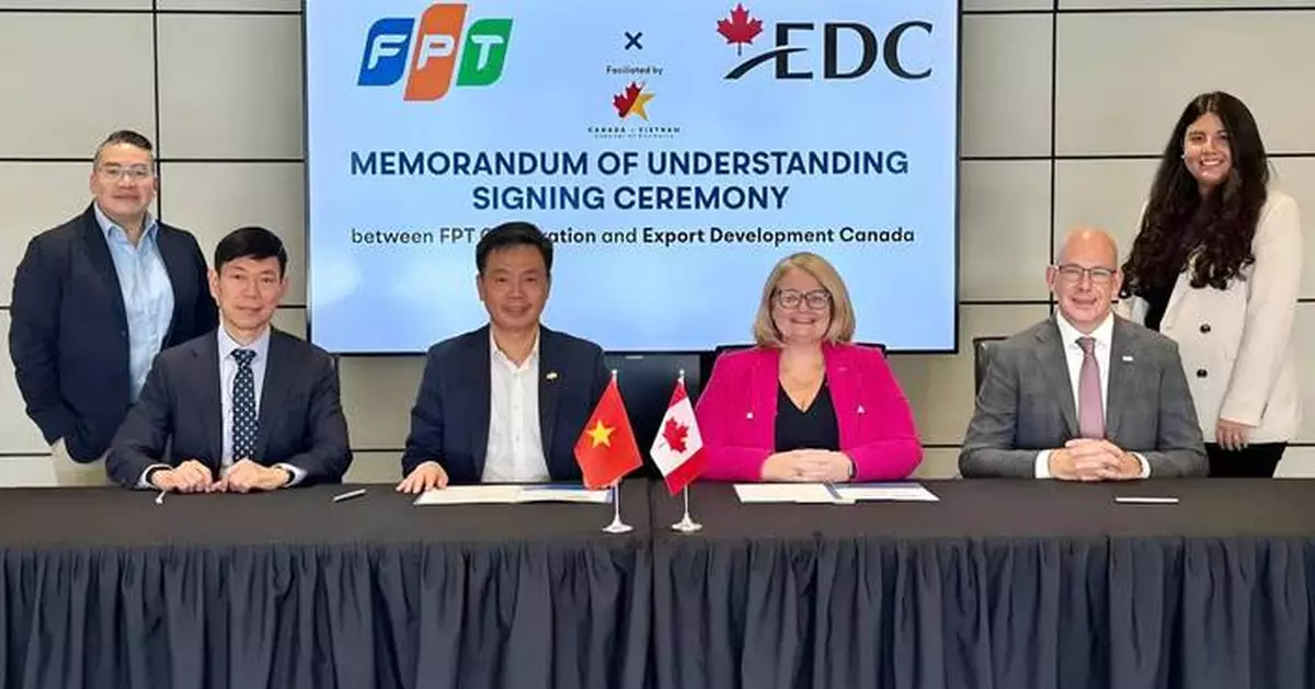 EDC and FPT Announce Partnership to Enhance Strategic Cooperation Between Canada and Vietnam