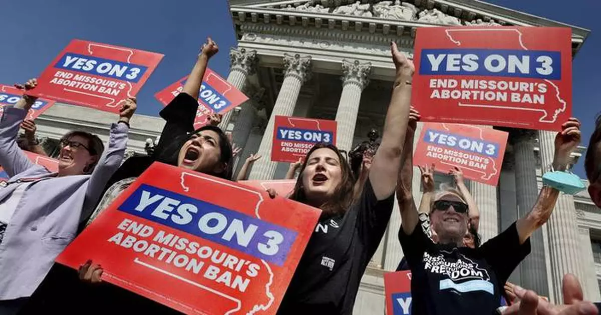 Missouri voters enshrine abortion rights in a state that has a near-total ban