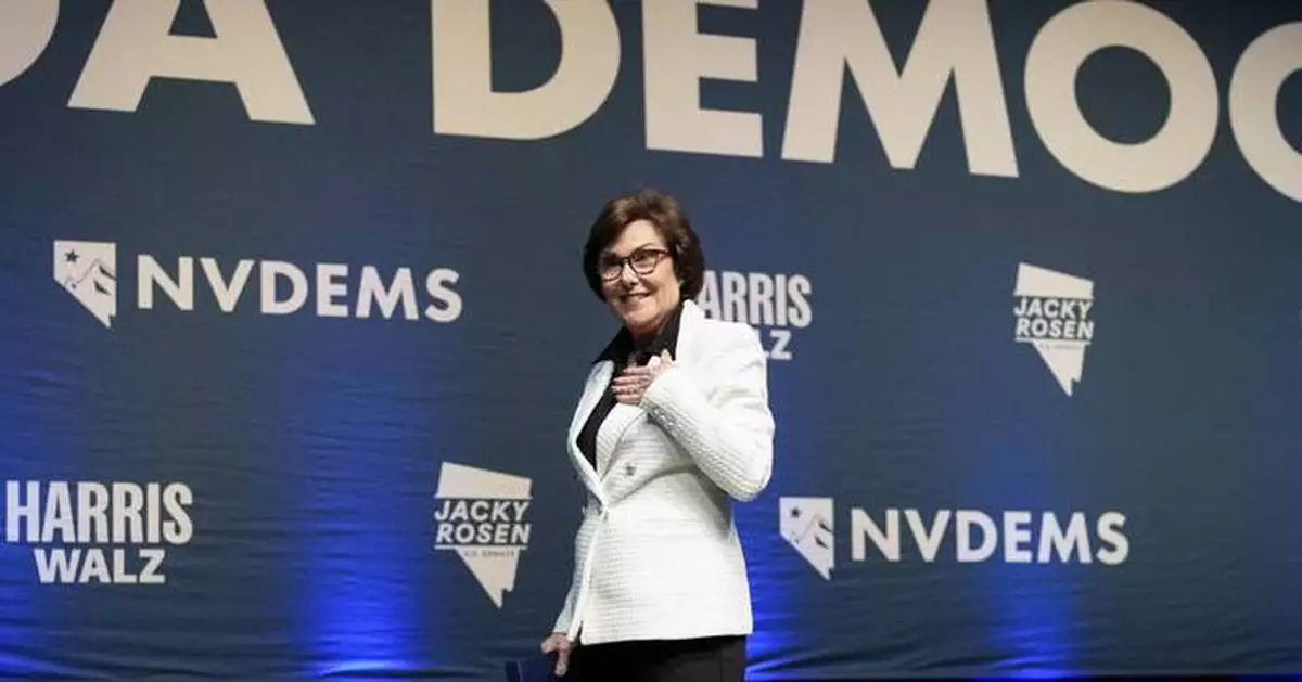 Democratic US Sen. Jacky Rosen is reelected in Nevada, securing battleground seat