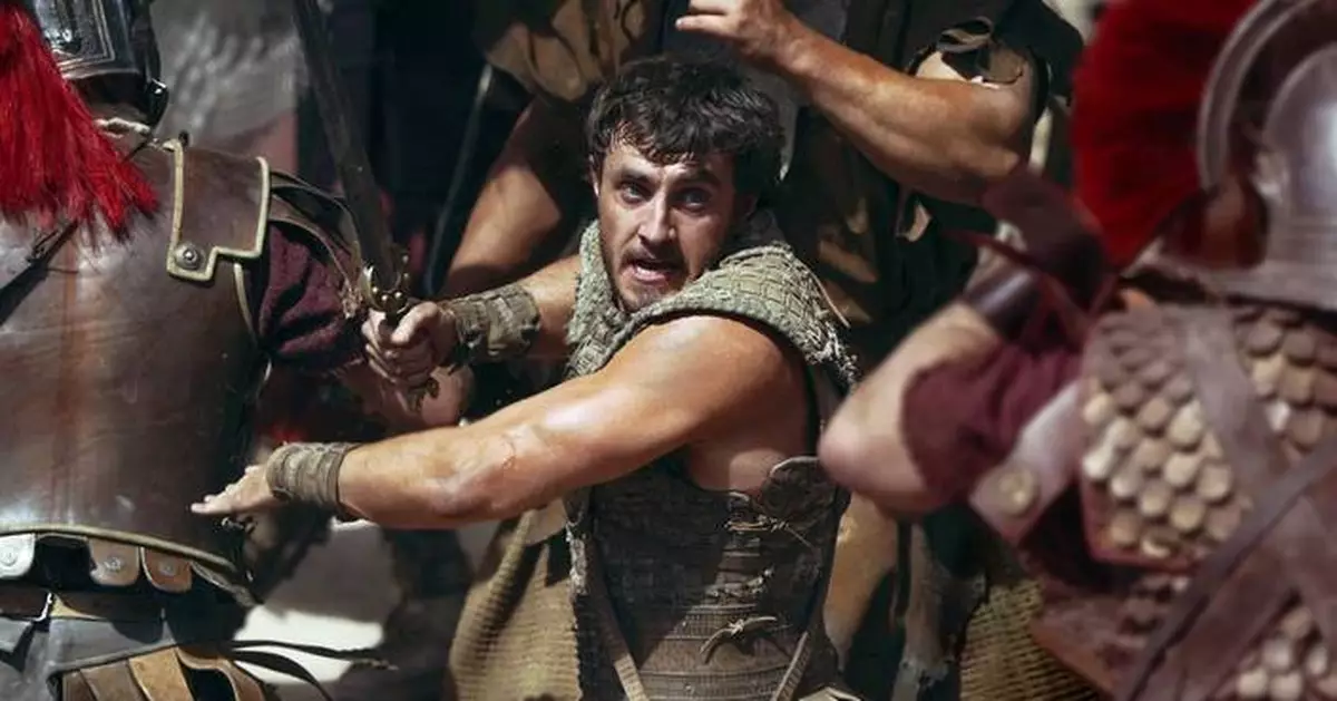 Movie Review: 'Gladiator II,' with Denzel Washington, goes back into the arena