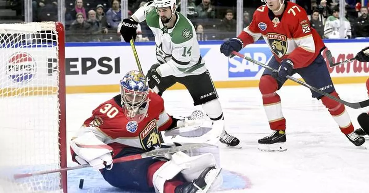 Florida Panthers top Dallas Stars to sweep 2-game series in Finland