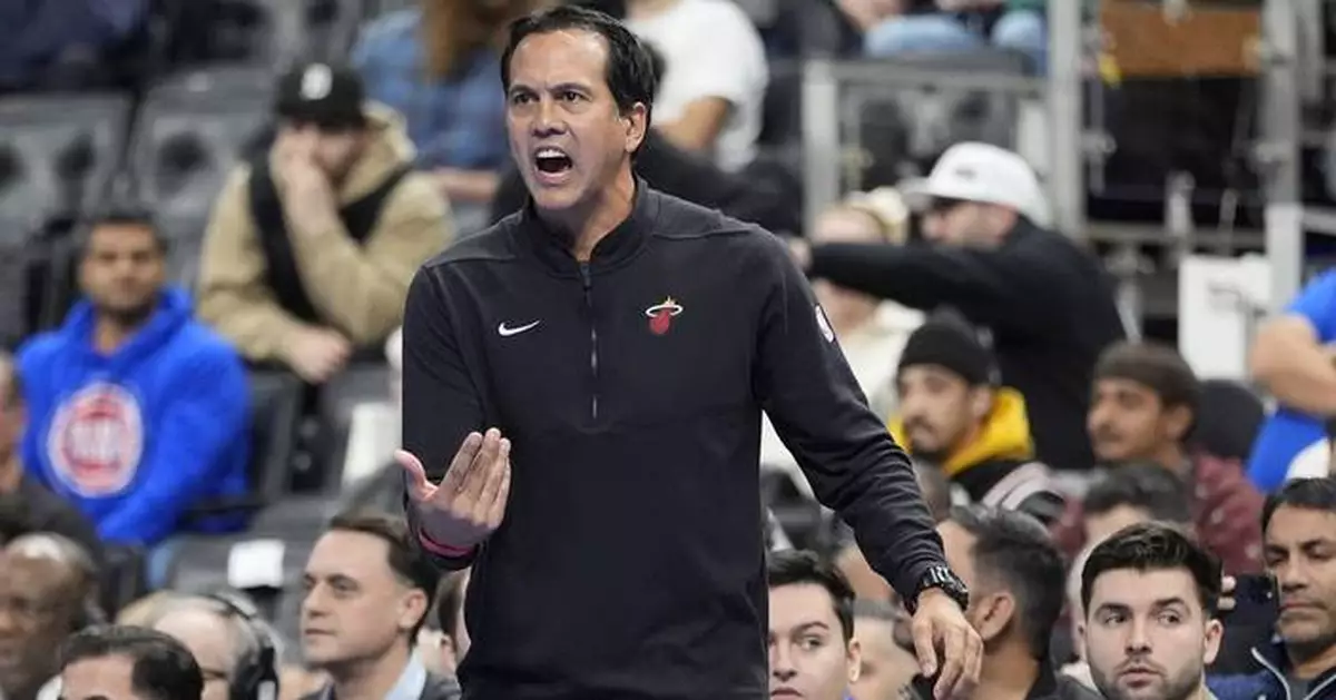 Spoelstra laments 'horrendous mistake' after calling timeout Heat didn't have in OT loss to Pistons