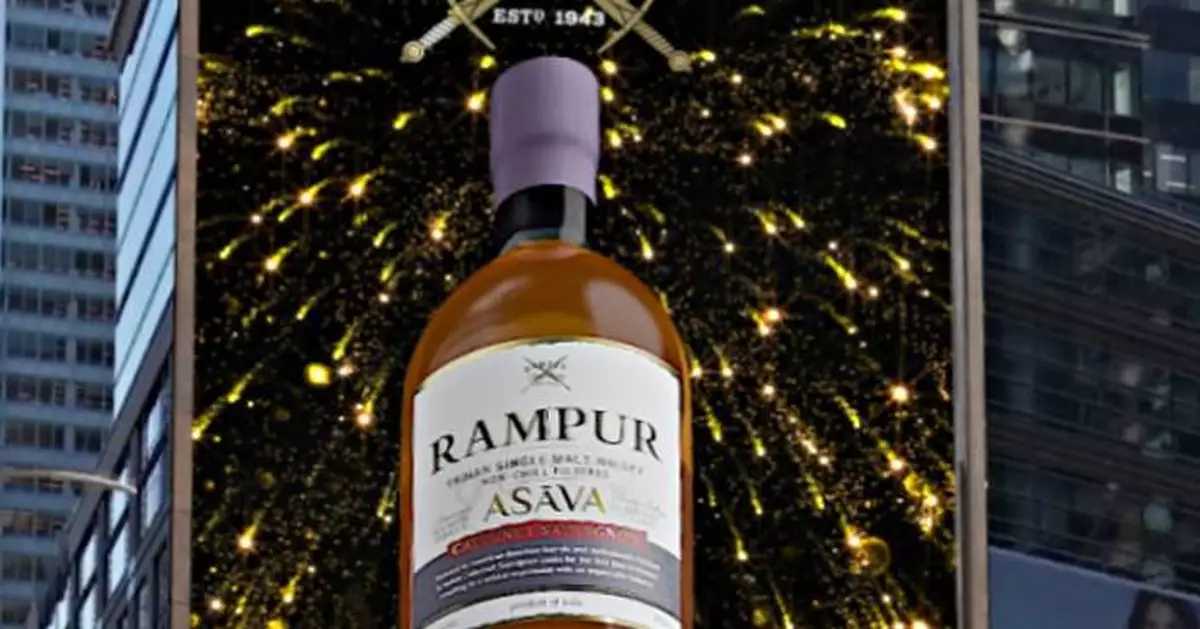 Rampur Distillery Lights Up Diwali in Times Square New York City