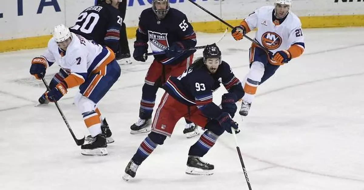 Artemi Panarin scores twice as the Rangers beat the Islanders