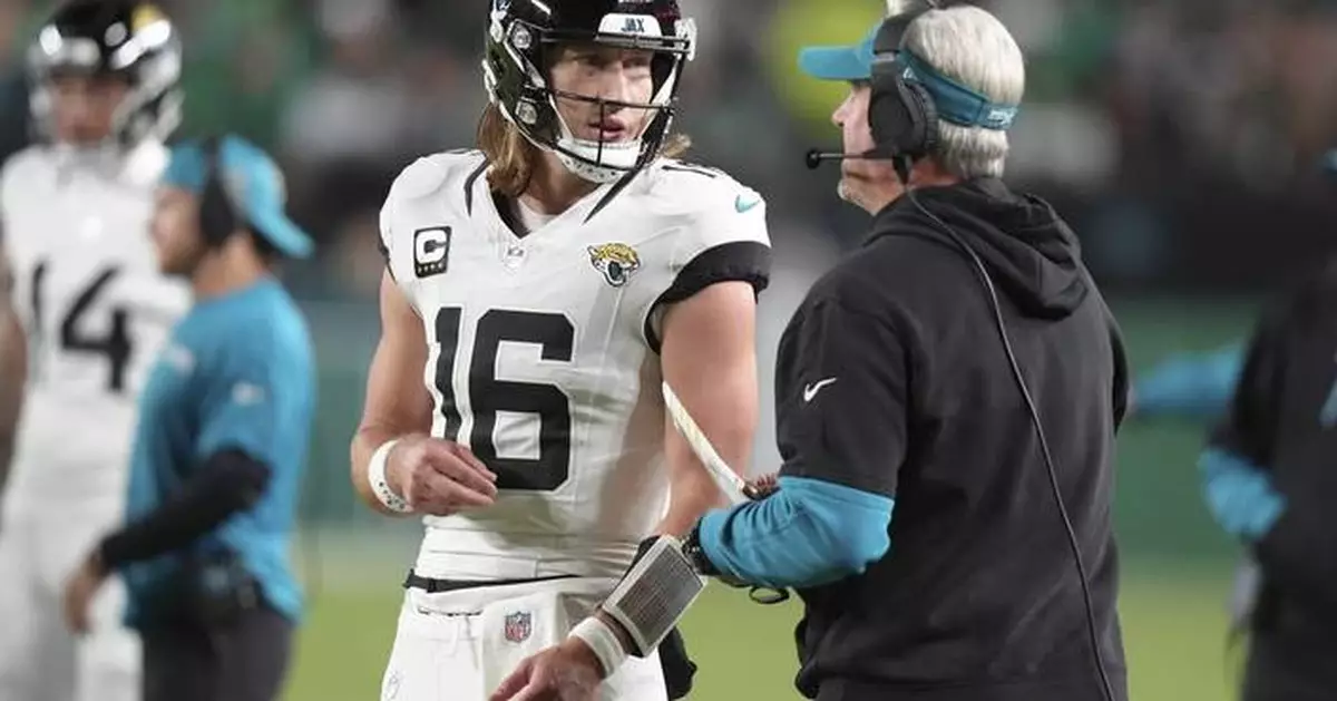 Jaguars QB Trevor Lawrence out vs the Vikings, leaving Mac Jones to start, AP source says