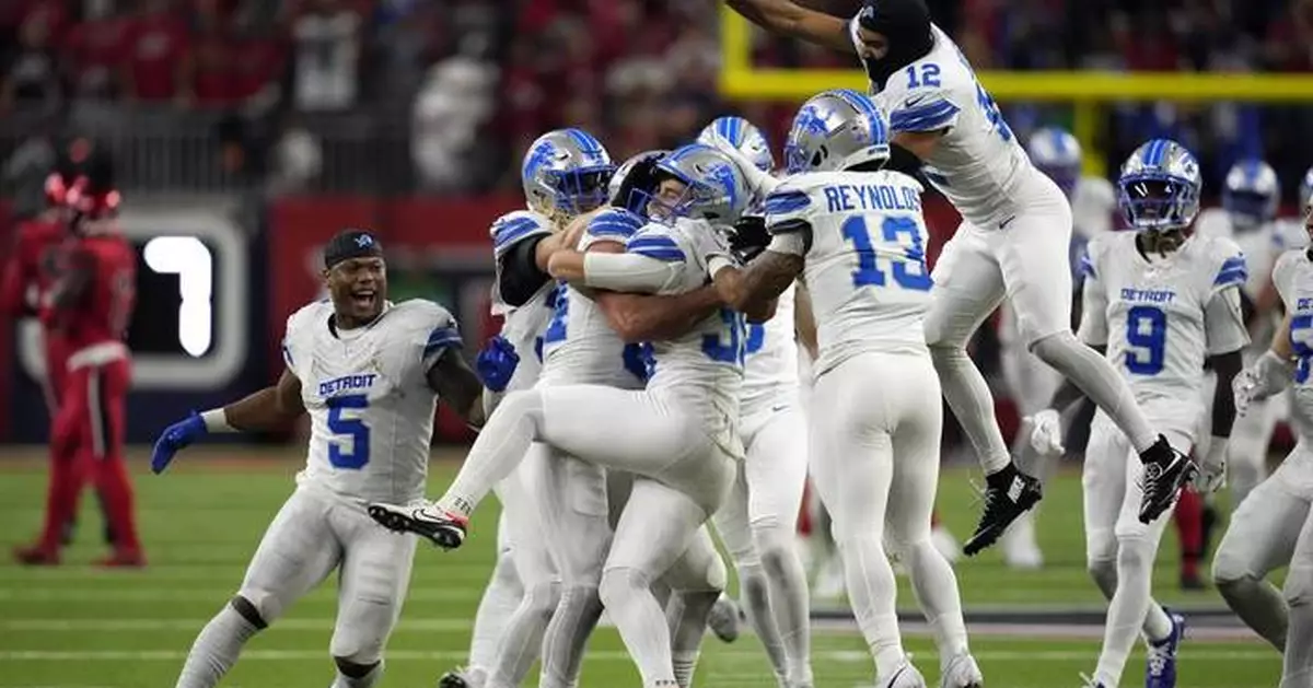 Coach Dan Campbell still amazed at Lions comeback to beat Texans on Sunday night