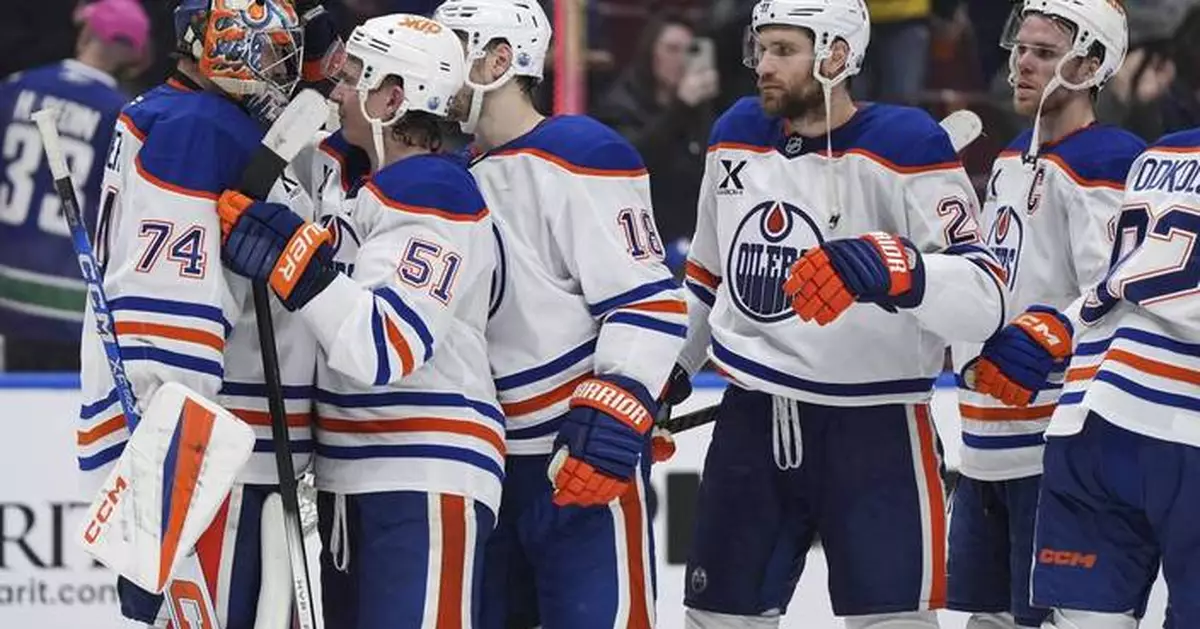 Brown, McDavid lead Oilers to 7-3 win over Canucks