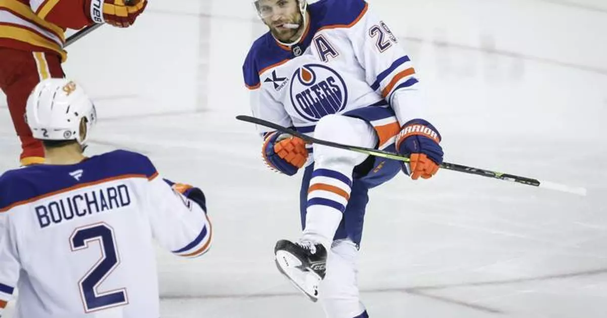 Draisaitl scores goal, has two assists in Oilers 4-2 win over Flames