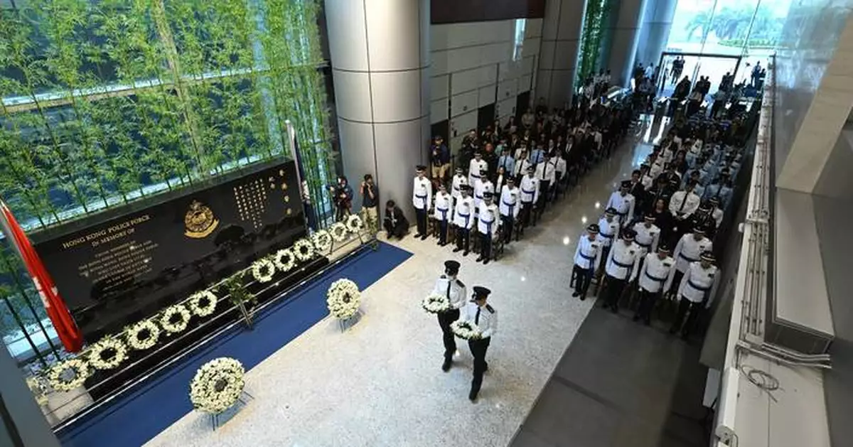 Hong Kong Police Honor Fallen Officers on Force Remembrance Day