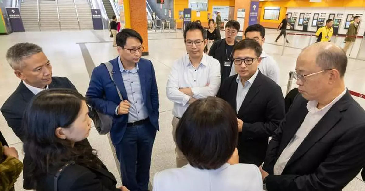 LegCo Members Visit MTR Kai Tak Station to Review Crowd Management for Major Events