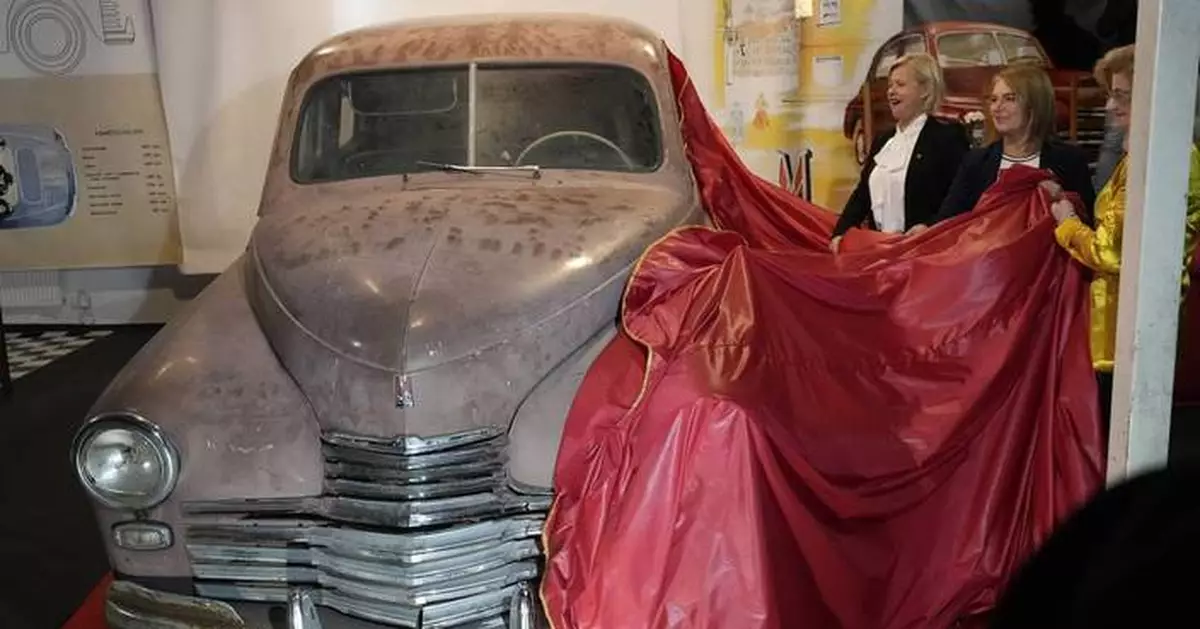 The first car made during Soviet-era in Poland goes on display 73 years later